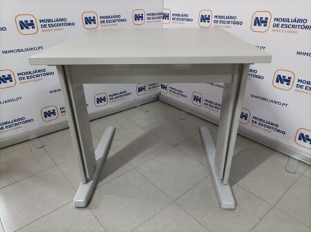SECRETÁRIA / MESA DE APOIO DE ESCRITÓRIO 800x800 - ML CINZA / CINZA - Image 5