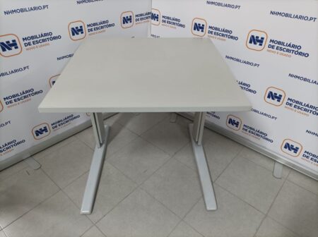 SECRETÁRIA / MESA DE APOIO DE ESCRITÓRIO 800x800 - ML CINZA / CINZA - Image 3