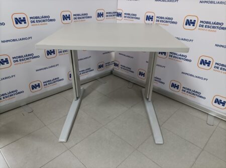 SECRETÁRIA / MESA DE APOIO DE ESCRITÓRIO 800x800 - ML CINZA / CINZA - Image 2