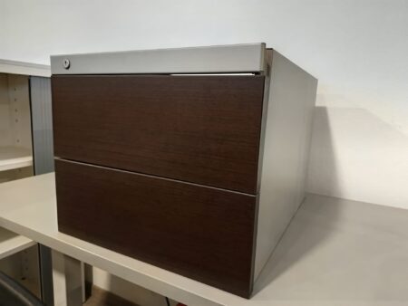 Linha ECO 2 GAVETAS - ML Wenguê / Alumínio - Image 3