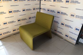 SOFÁS DE SALA DE ESPERA ID "ACTIU - SHEY" - TECIDO VERDE