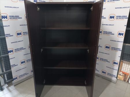 ARMÁRIOS DE ESCRITÓRIO PORTAS DE BATER / MISTOS  E/OU ABERTOS - ML WENGUÊ - Image 3