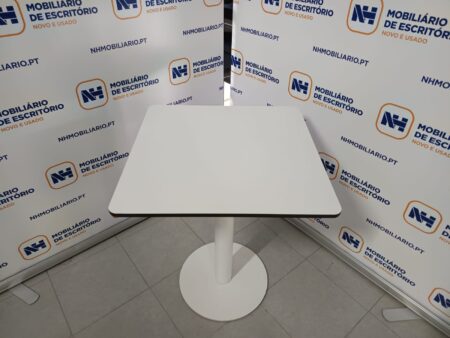 MESAS MULTIUSOS QUADRADAS 600x600 ID "ACTIU" - FENOL BRANCO / BRANCO - Image 2