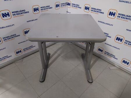 MESA DE APOIO / MULTIUSOS 700x700 - ML CINZA MESCLADO / ANTRACITE/AZUL - Image 2