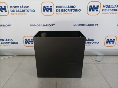 CESTOS PAPÉIS METÁLICOS RETANGULARES - PRETO - Image 3