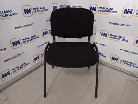 CADEIRAS MULTIUSOS 4 PÉS - TECIDO PRETO