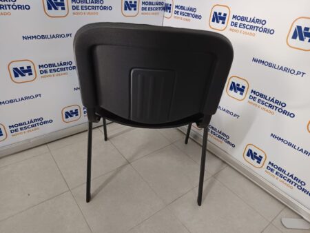 CADEIRAS MULTIUSOS 4 PÉS - TECIDO PRETO - Image 3