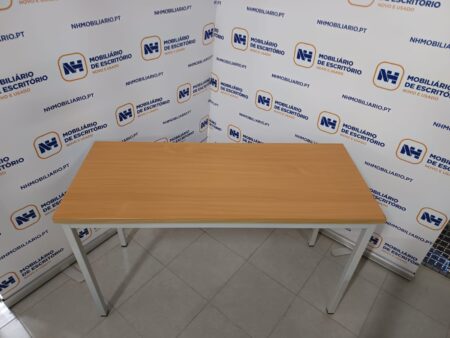 MESAS DE FORMAÇÃO / MULTIUSOS 4 PÉS 1200x500 – ML FAIA VAP / CINZA - Image 2