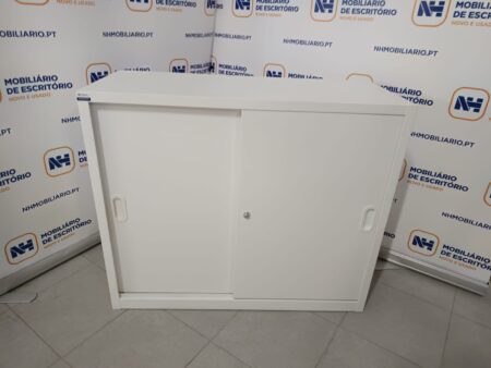 ARMÁRIOS ESCRITÓRIO DE APOIO PORTAS CORRER 800x950 - BRANCO