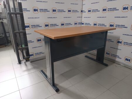 SECRETÁRIA ESCRITÓRIO OPERATIVA Linha UNI 1200x650 - ML FAIA / ANTRACITE - Image 3