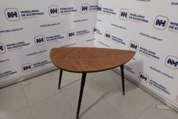 MESA DE CENTRO 760x390 - MDF CASTANHO / PRETO