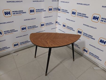 MESA DE CENTRO 760x390 - MDF CASTANHO / PRETO