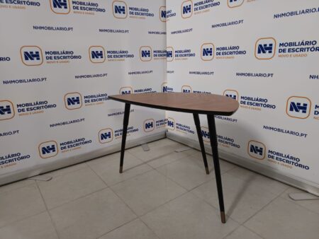 MESA DE CENTRO 760x390 - MDF CASTANHO / PRETO - Image 2