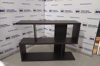 ARMÁRIO DE APOIO P/ SALA DE ESPERA 870x1200 - AGLOM MDF WENGUÊ