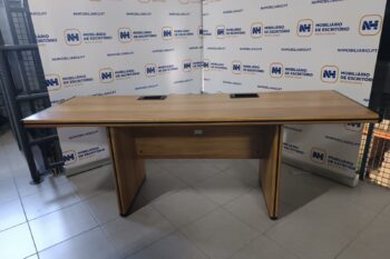 MESA DE APOIO / ESTUDO 1850x600 - MADEIRA CARVALHO