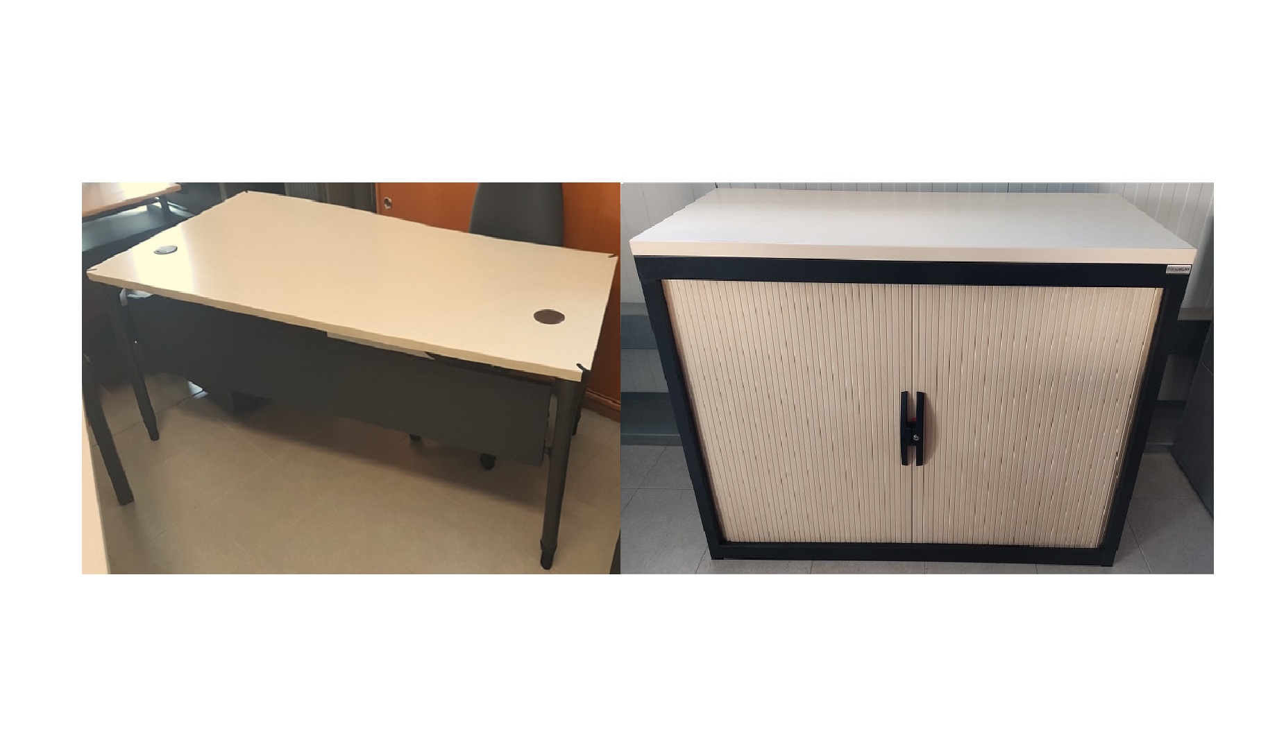 MOBILIÁRIO DE ESCRITÓRIO - ML MAPLE / ANTRACITE ESCURO