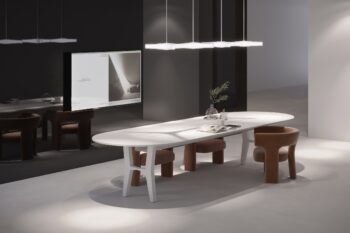Mesa de Reuniões Linha STB.PON Oval