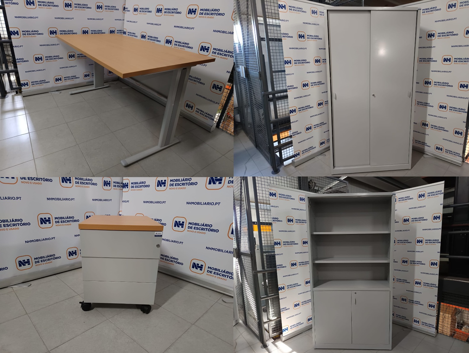 MOBILIÁRIO DE ESCRITÓRIO – ML FAIA / CINZA