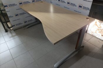 SECRETÁRIAS DE ESCRITÓRIO 1800×800-1000 – ML MAPLE / CINZA